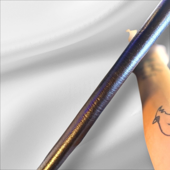 BALLY Vintage Leather Envelope Laptop Bag| Gold Chain Strap & Lock - Picture 12 of 14